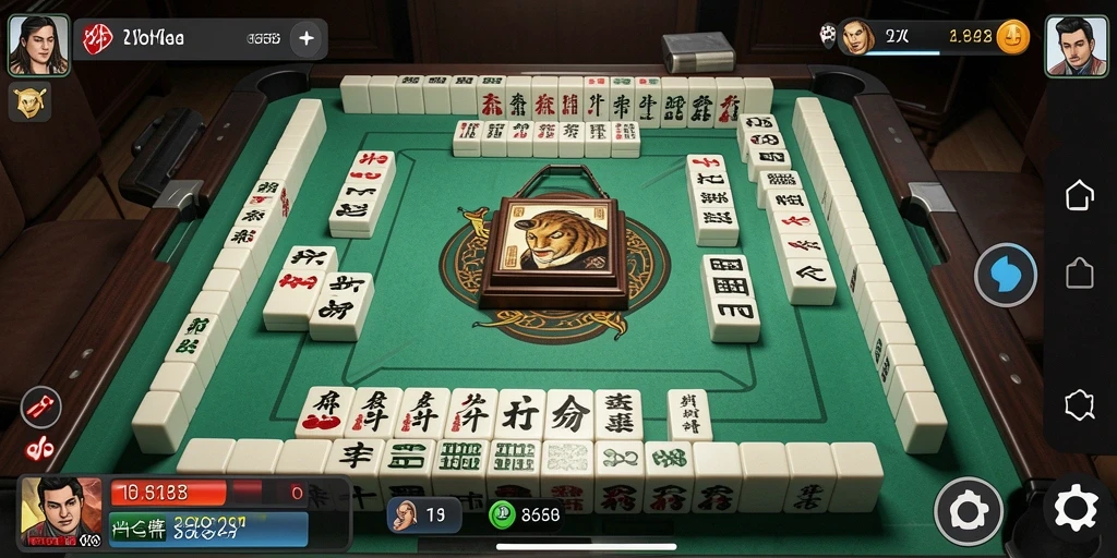Tampilan screenshot G668 menampilkan gameplay Mahjong yang menantang dan menyenangkan.