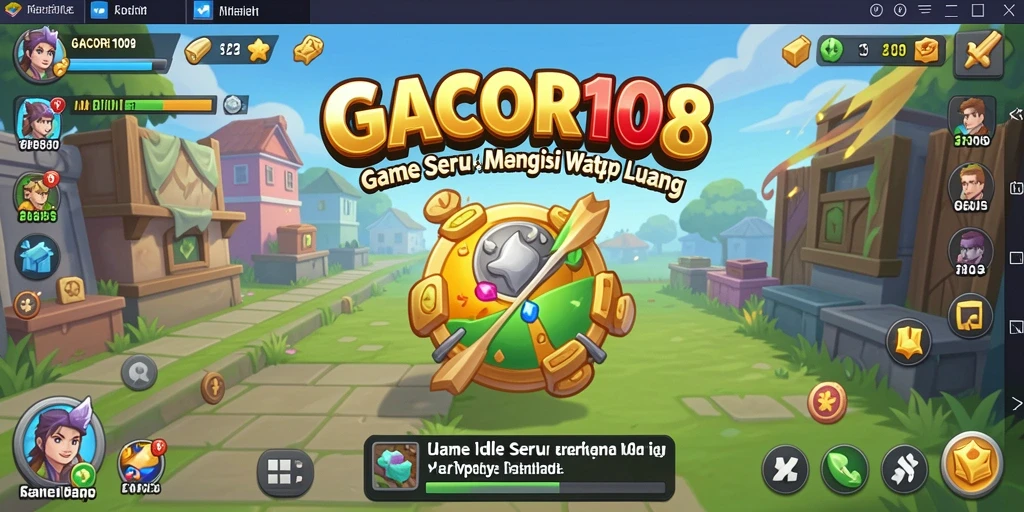 Tampilan gameplay GACOR108 yang menarik dan interaktif.