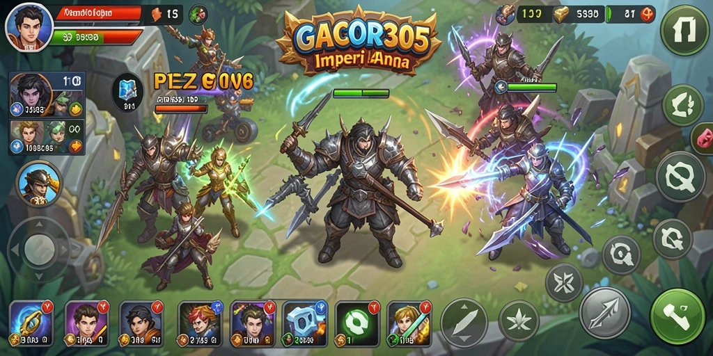 Tampilan gameplay menarik dari GACOR305 yang penuh strategi.
