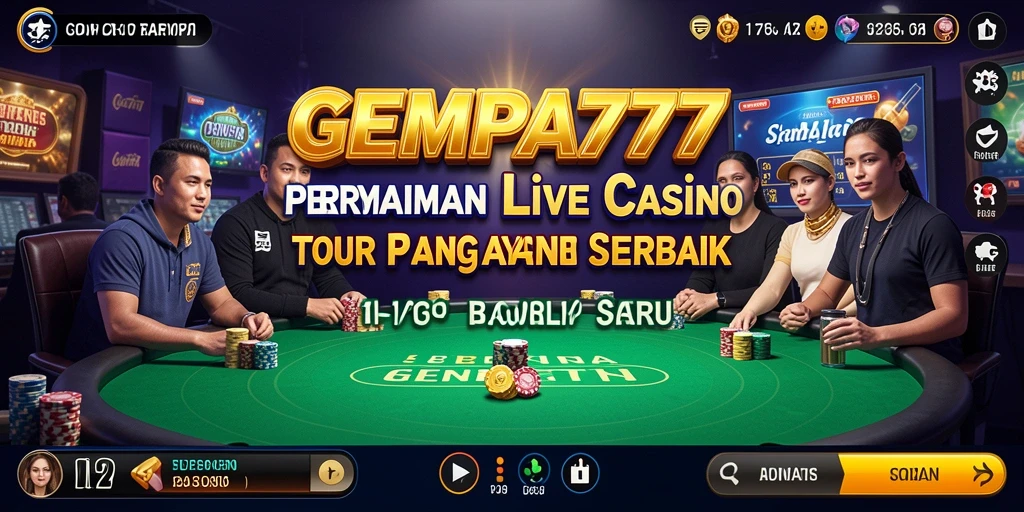 Tampilan gameplay seru dan interaktif di GEMPA777.