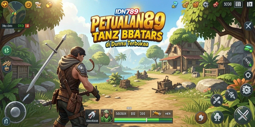 Tampilan gameplay IDN789 yang mendebarkan di dunia terbuka.
