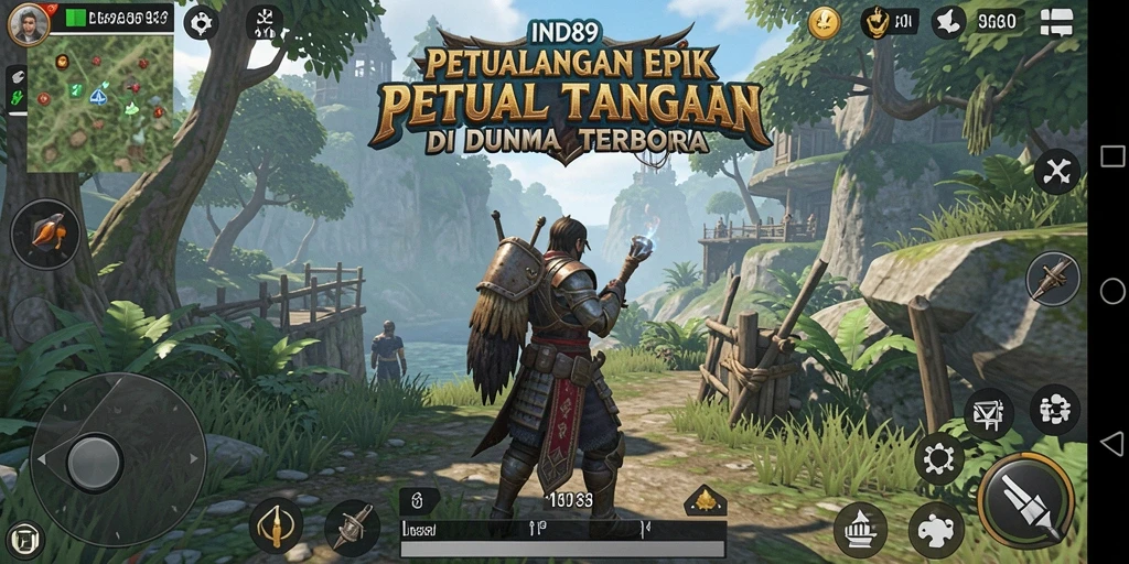 Tampilan gameplay IND89 yang menarik dengan petualangan seru.