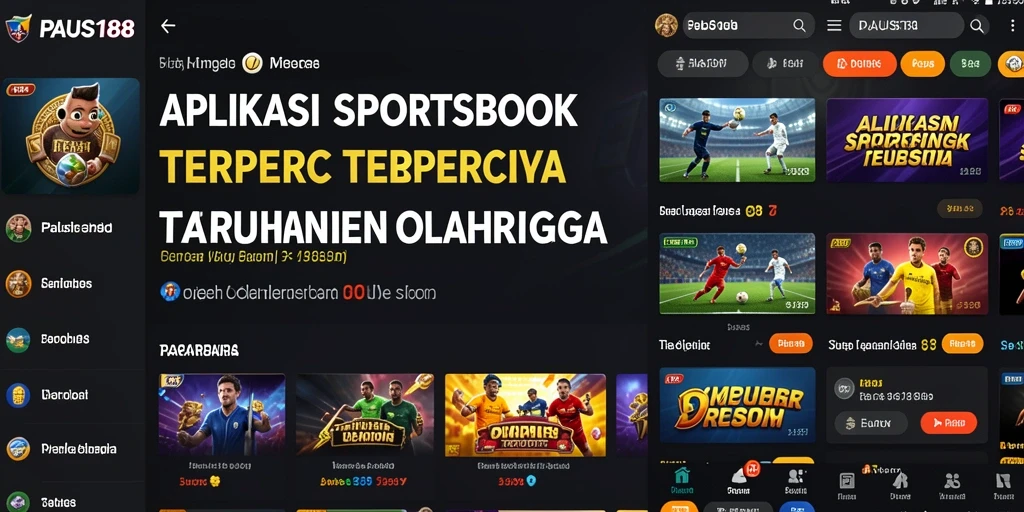 Tampilan antarmuka PAUS188 yang menarik dan mudah dinavigasi.