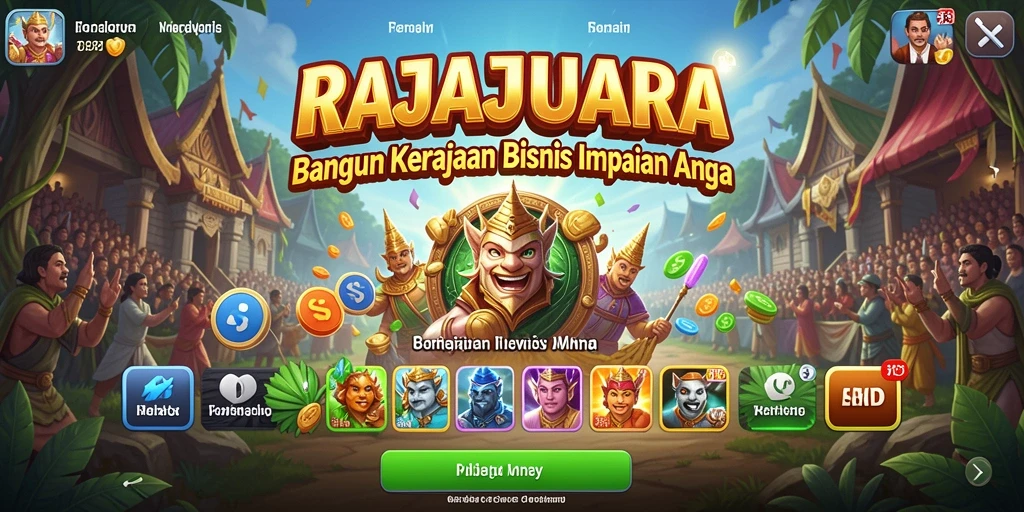Tampilan screenshot RAJAJUARA dengan gameplay yang menggugah minat.