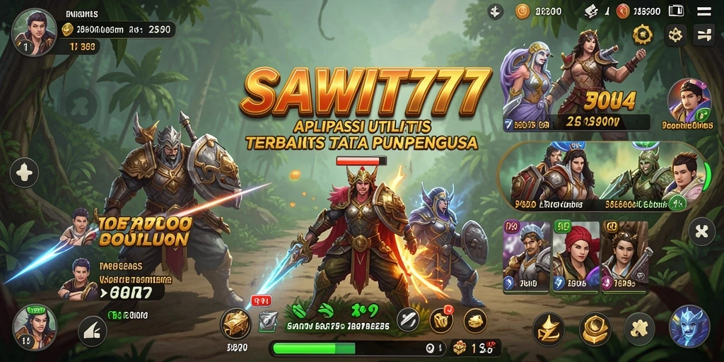 Tampilan antarmuka pengguna SAWIT777 yang sederhana dan fungsional.